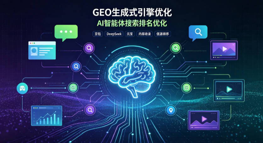 高港区GEO 浪潮来袭：生成式引擎优化崛起，创作者争抢豆包、DeepSeek、元宝智能体流量入口